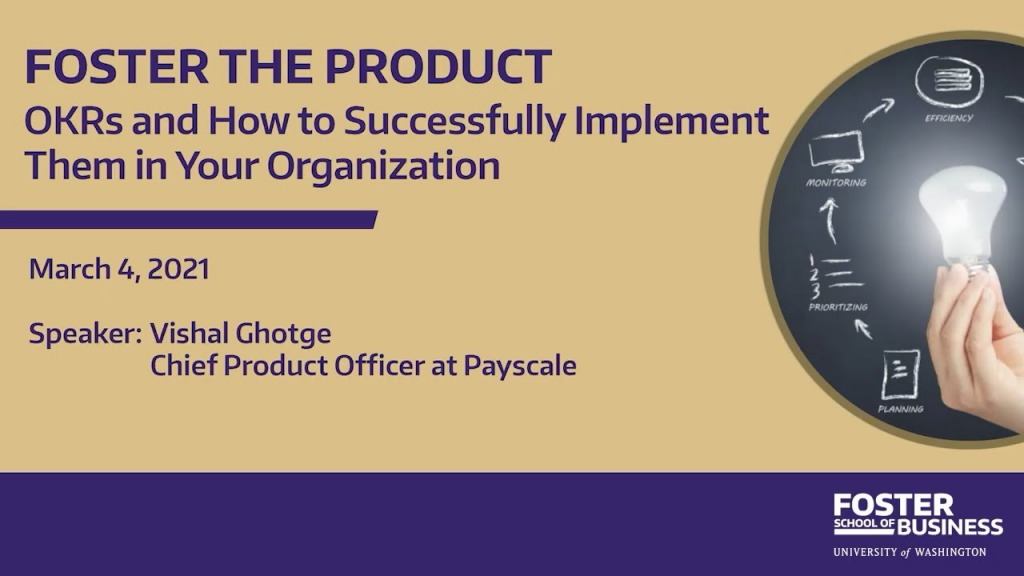 How to successfully implement OKR by Vishal Ghotge.