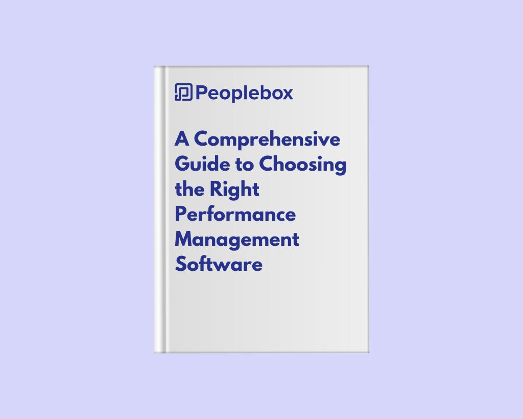 A Comprehensive Guide to Choosing the Right Performance Management Software - eBook