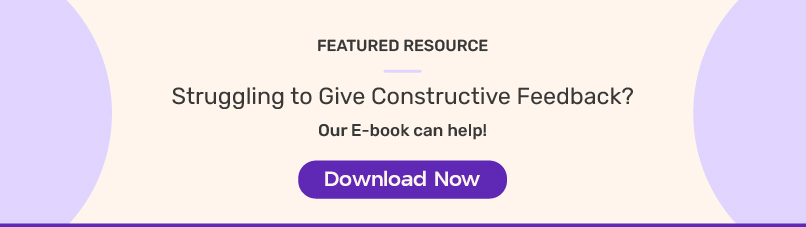 Download our Ebook on how to give feedback