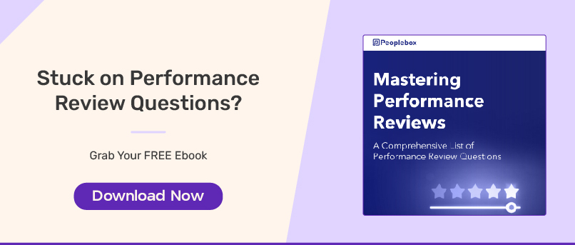 Comprehensive list of Performance Review questions
