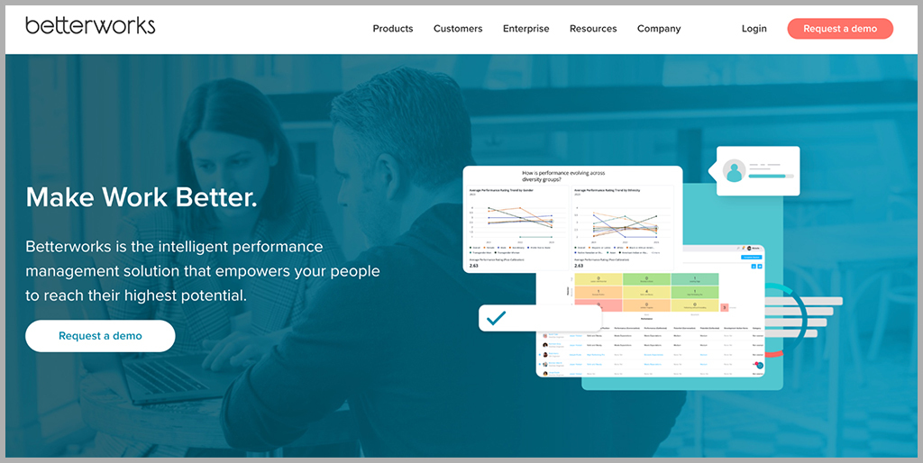 Betterworks performance management platform
