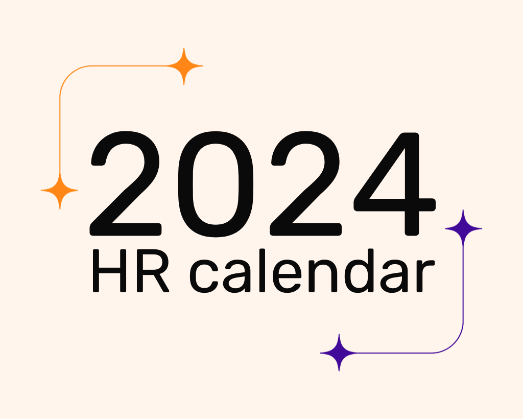 HR Calendar 2024 for Employee Engagement