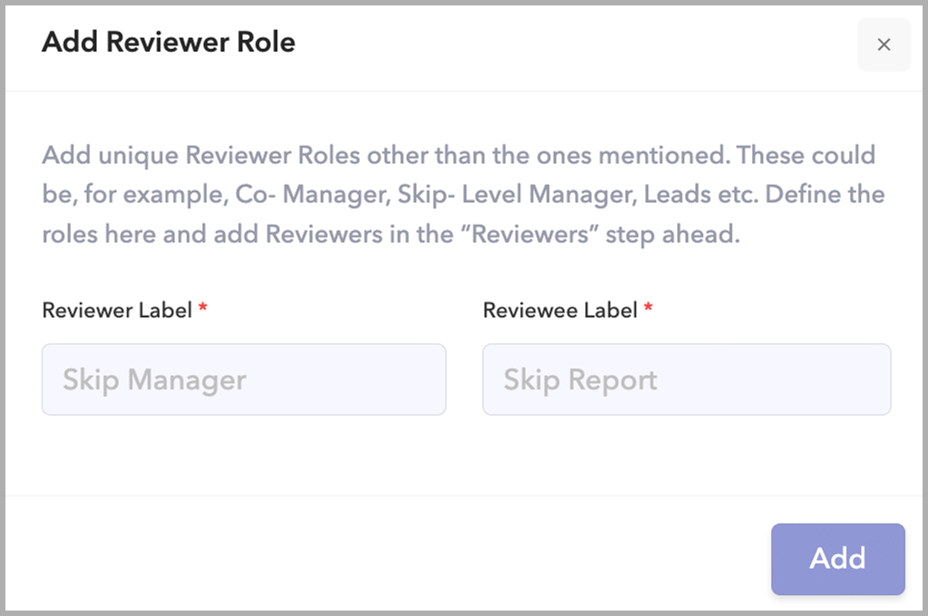 Adding reviewers in Peoplebox