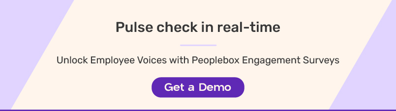 Explore Peoplebox employee engagement survey