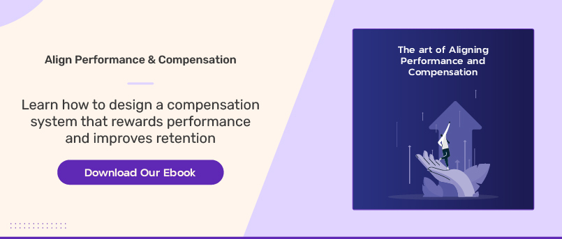 Align performance and compensation