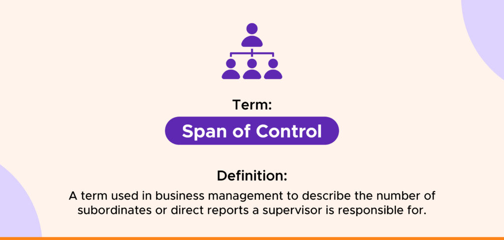 Span of Control Definition